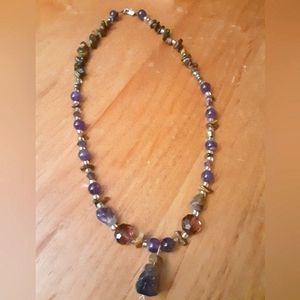 Handmade beaded necklace